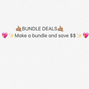 Bundle your fav items!